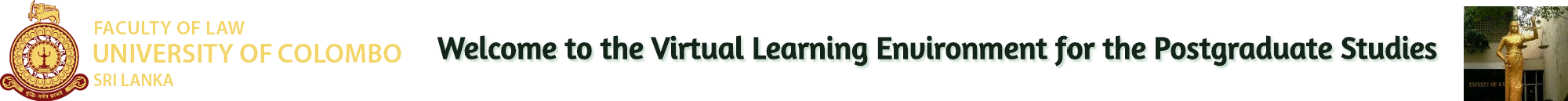 Virtual Learning Environment for the Postgraduate Studies
